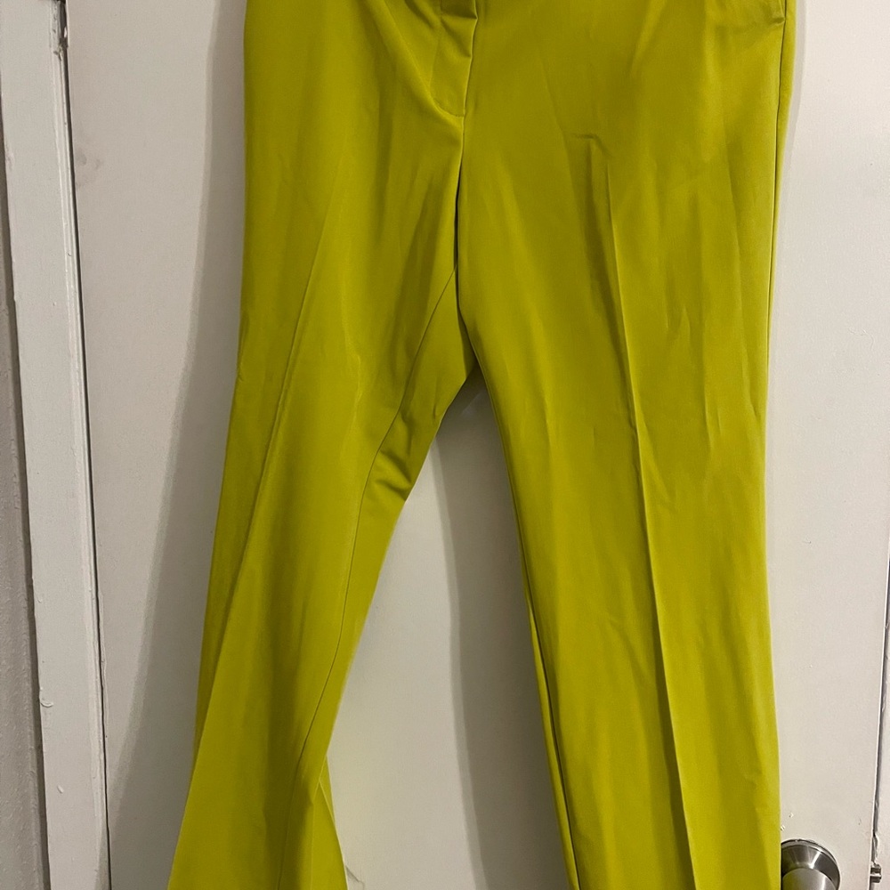 Women's chartreuse Pants